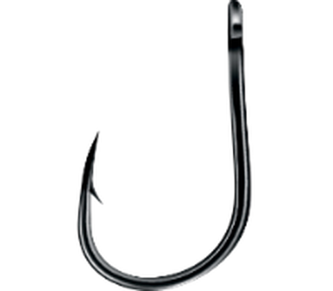 Gamakatsu Worm Hook, Straight Shank Round Bend Size 2/0 - NS Black - 6 Ct -  Appalachian Outdoor Supply